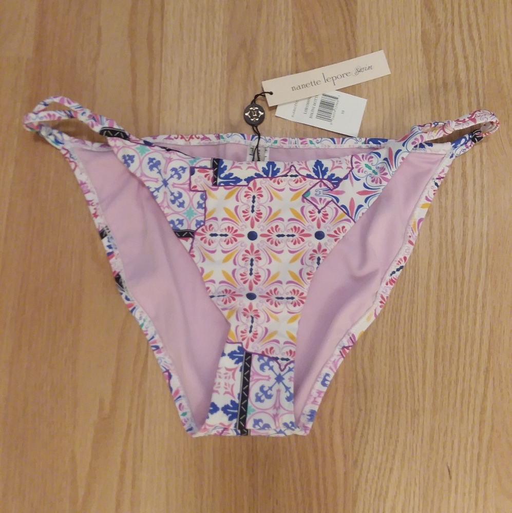 NWT Nanette Lepore Bikini Bottom